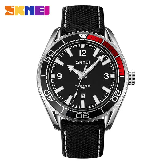 SKMEI 9291 Quartz Watches for Men Sports Waterproof Dermis Clock Luxury Japan Movement Date Mens Wristwatches Reloj Hombre 0992